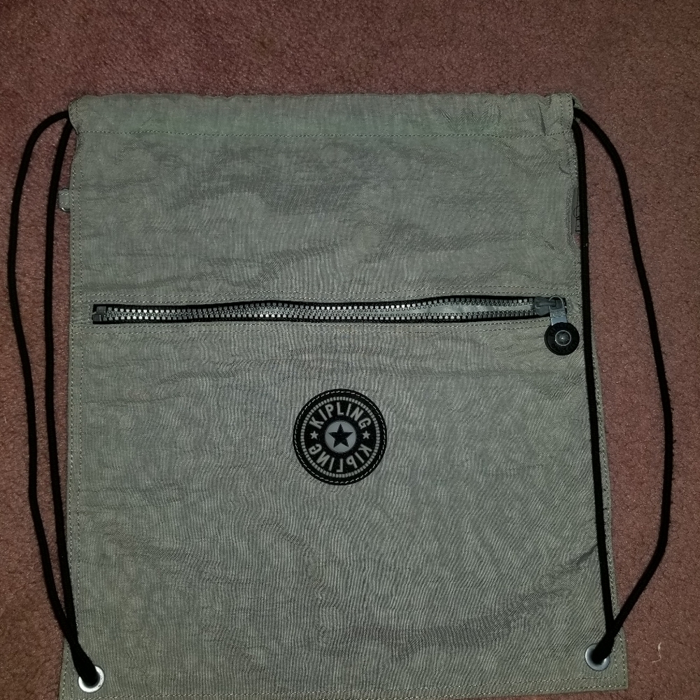 Gray kipling backpack